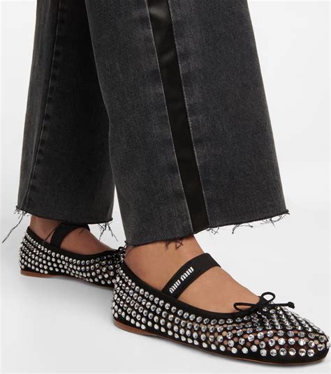 black miu miu ballet flats|ballet flats worth money.